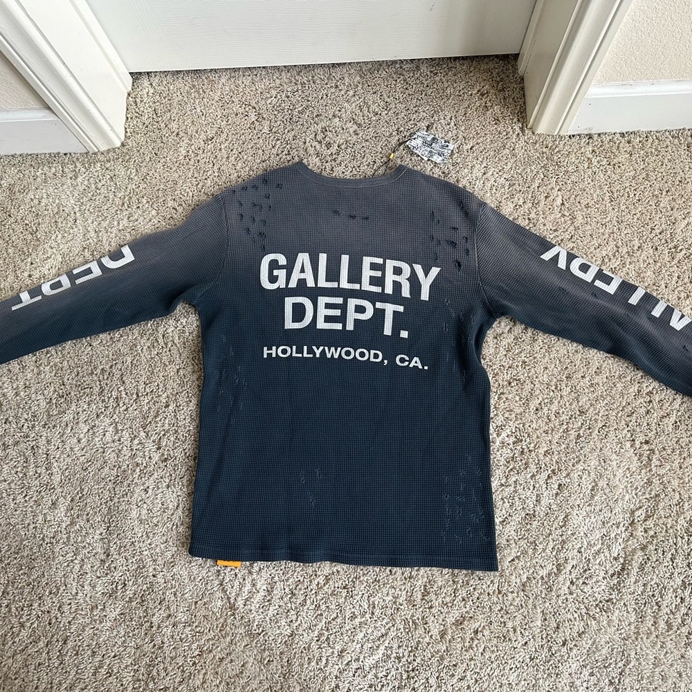 Gallery Dept Black Long Sleeve Thermal (new)